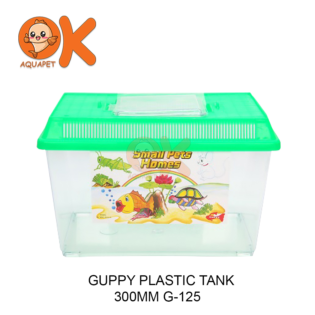 guppy plastic tank