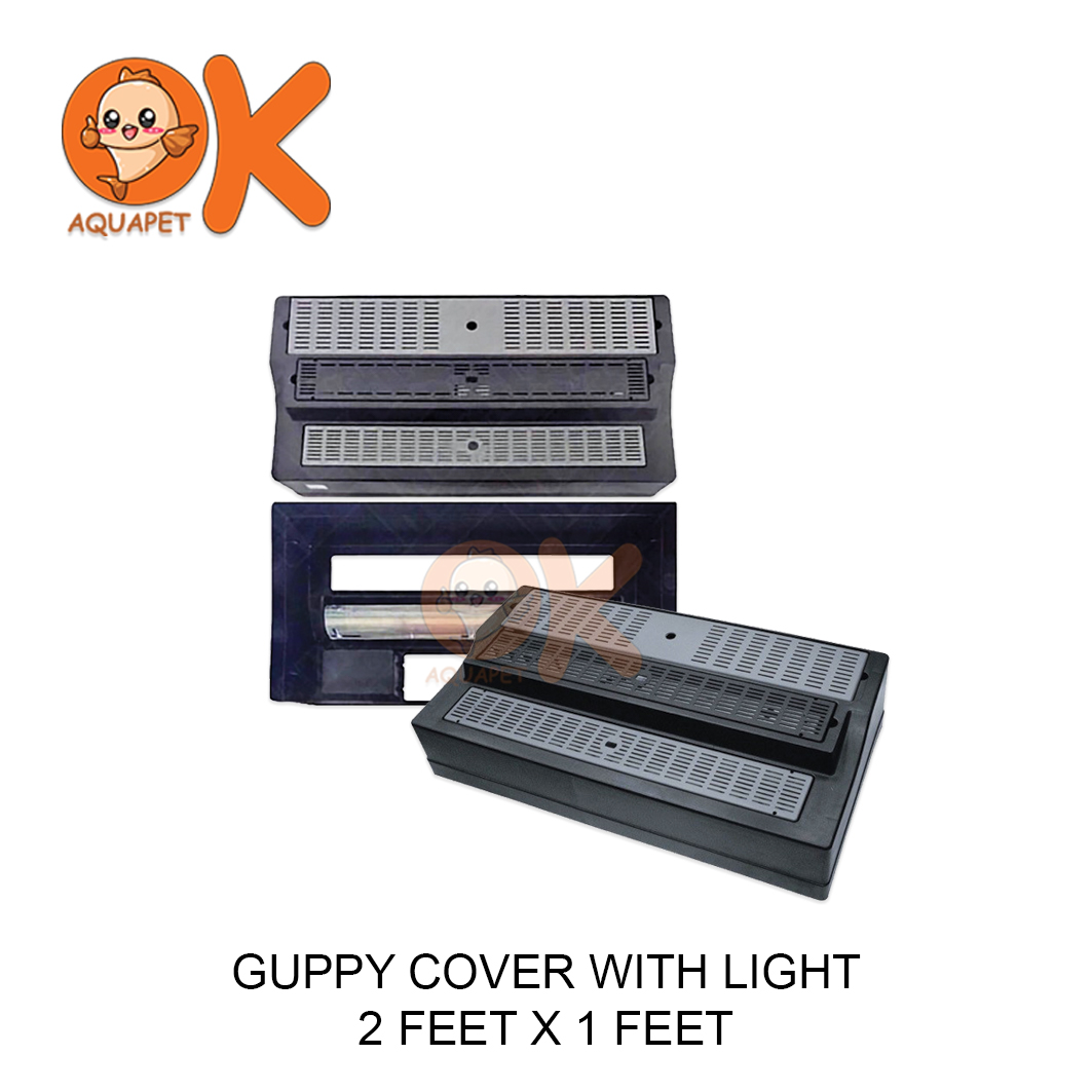 GUPPY COVER WITH LIGHT 2 FT X 1FT