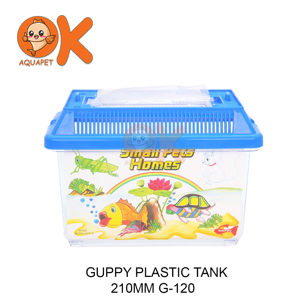 guppy plastic tank