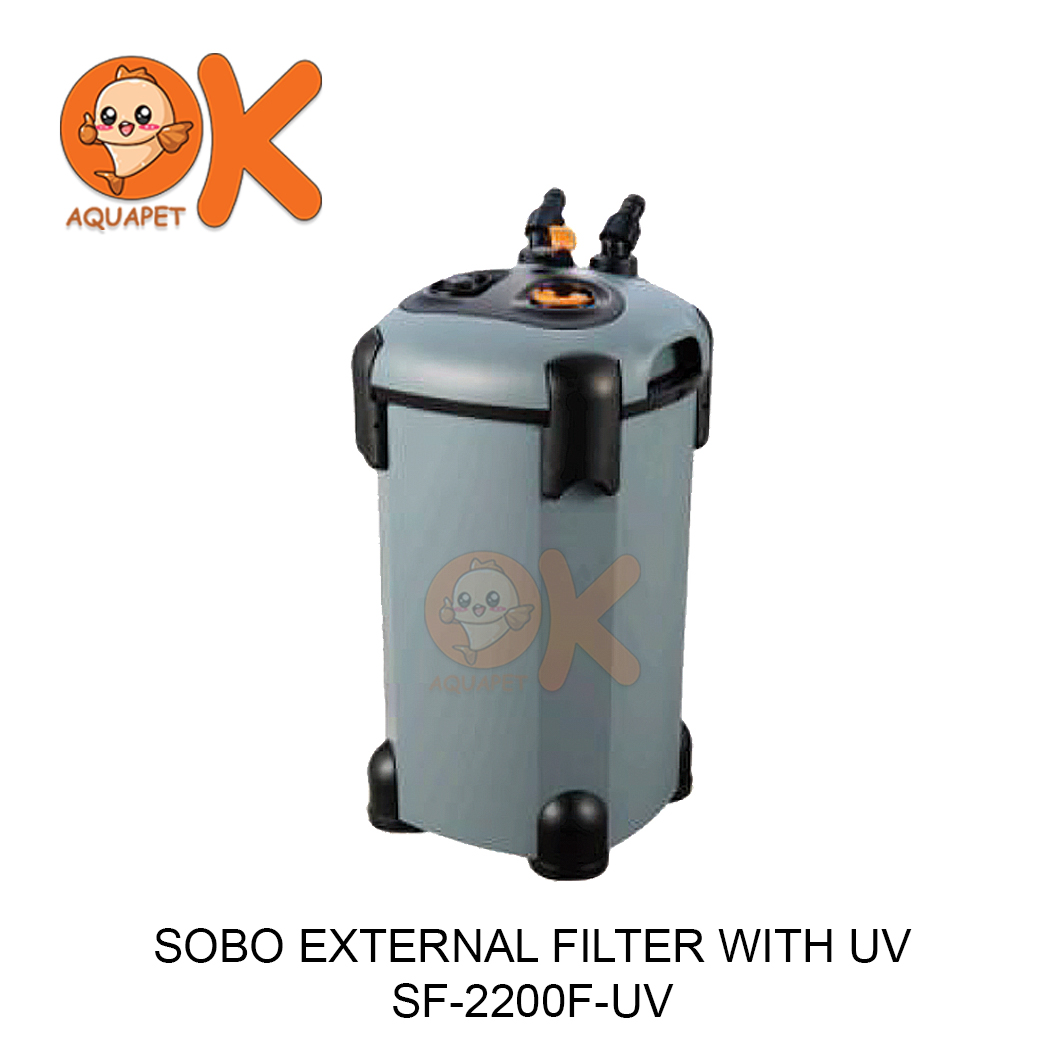 SOBO EXTERNAL FILTER WITH UV SF-2200F-UV
