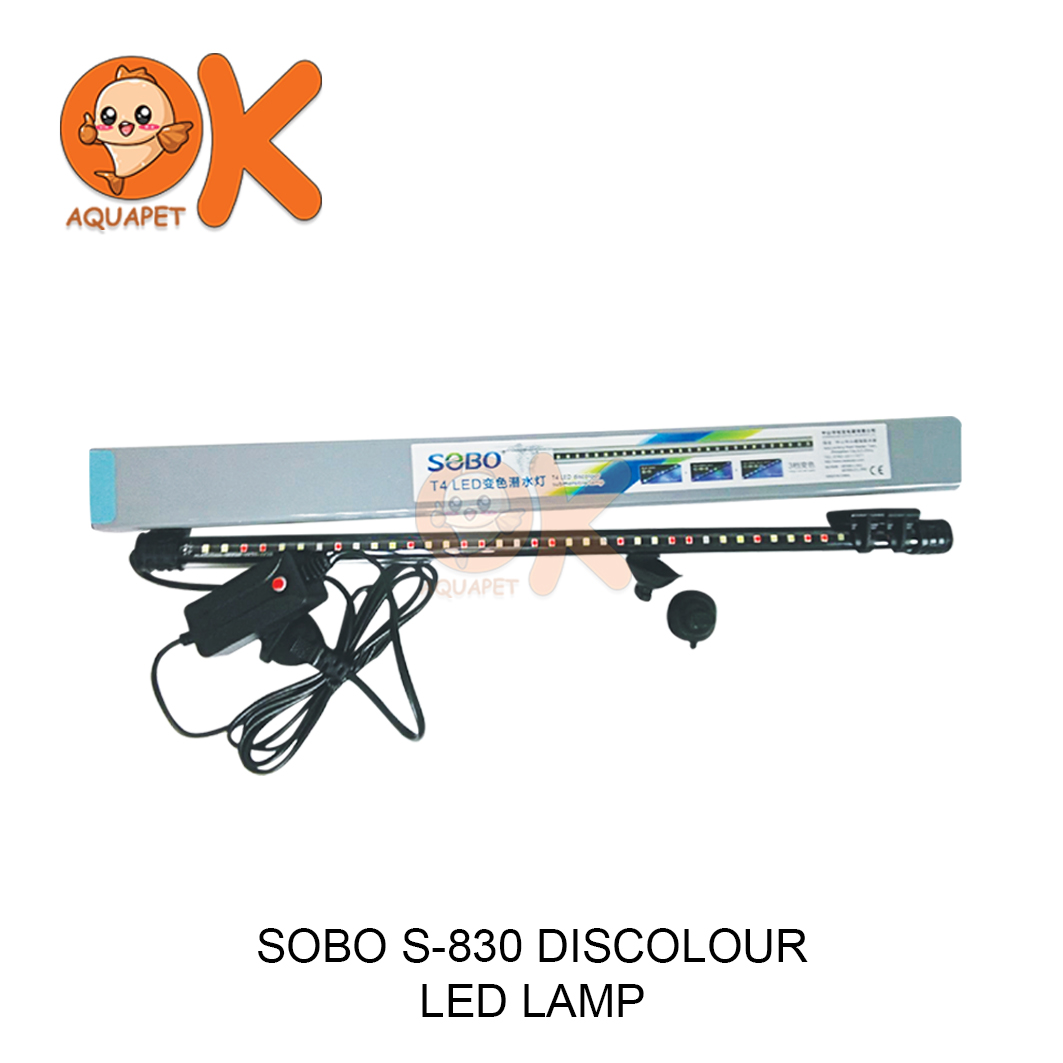 SOBO DISCOLOUR LED LAMP S-830