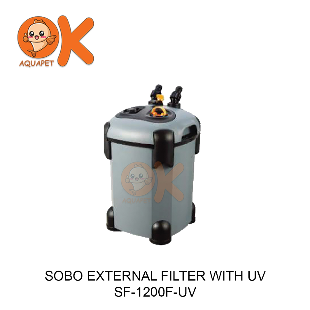 SOBO EXTERNAL FILTER WITH UV SF-1200F-UV