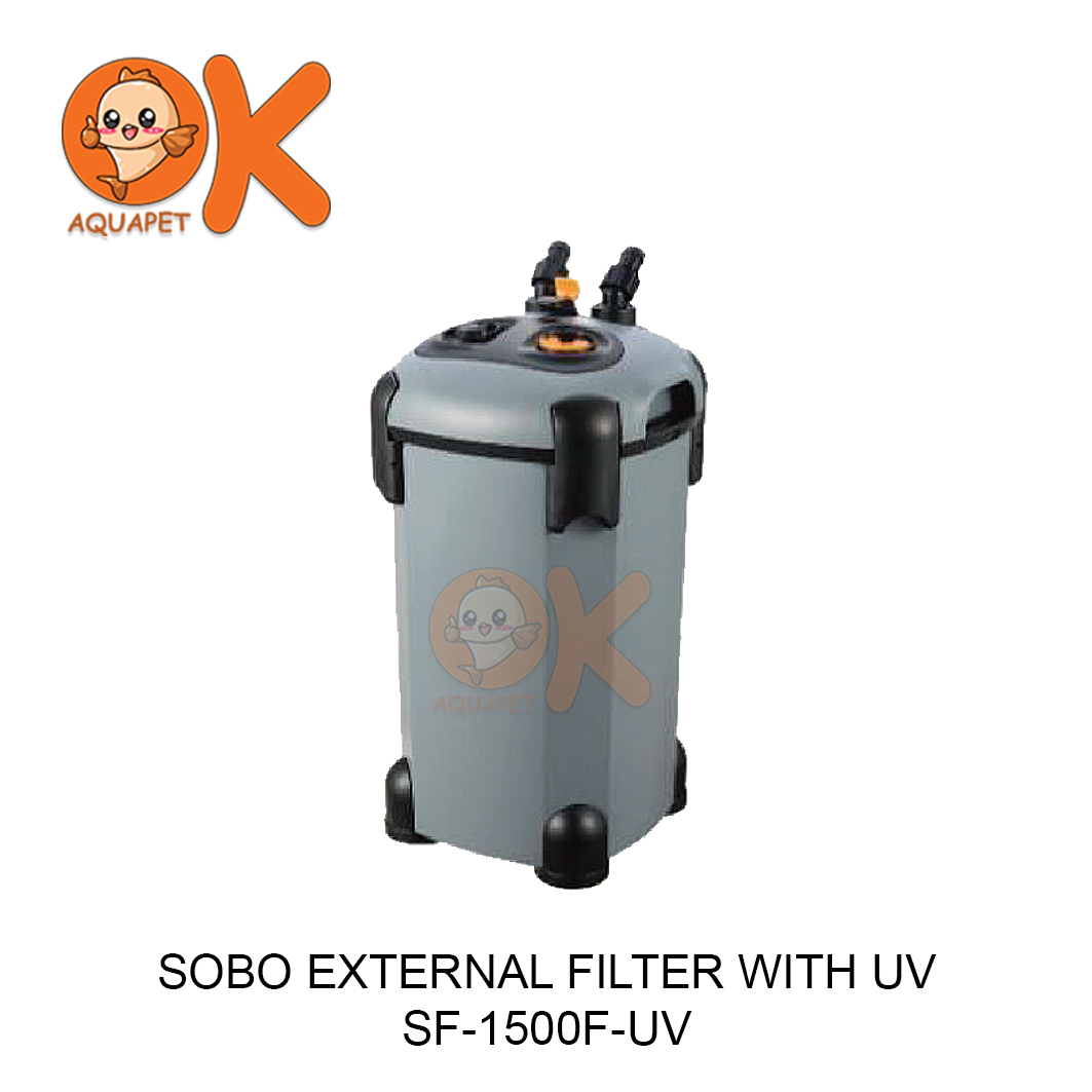 SOBO EXTERNAL FILTER WITH UV SF-1500F-UV