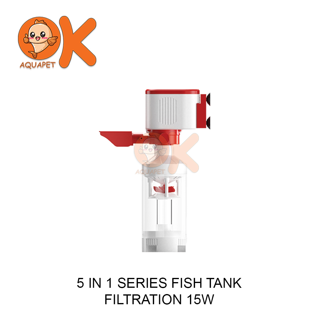 S-15W 5IN1 SERIES FISH TANK FILTRATION 五合一过滤器