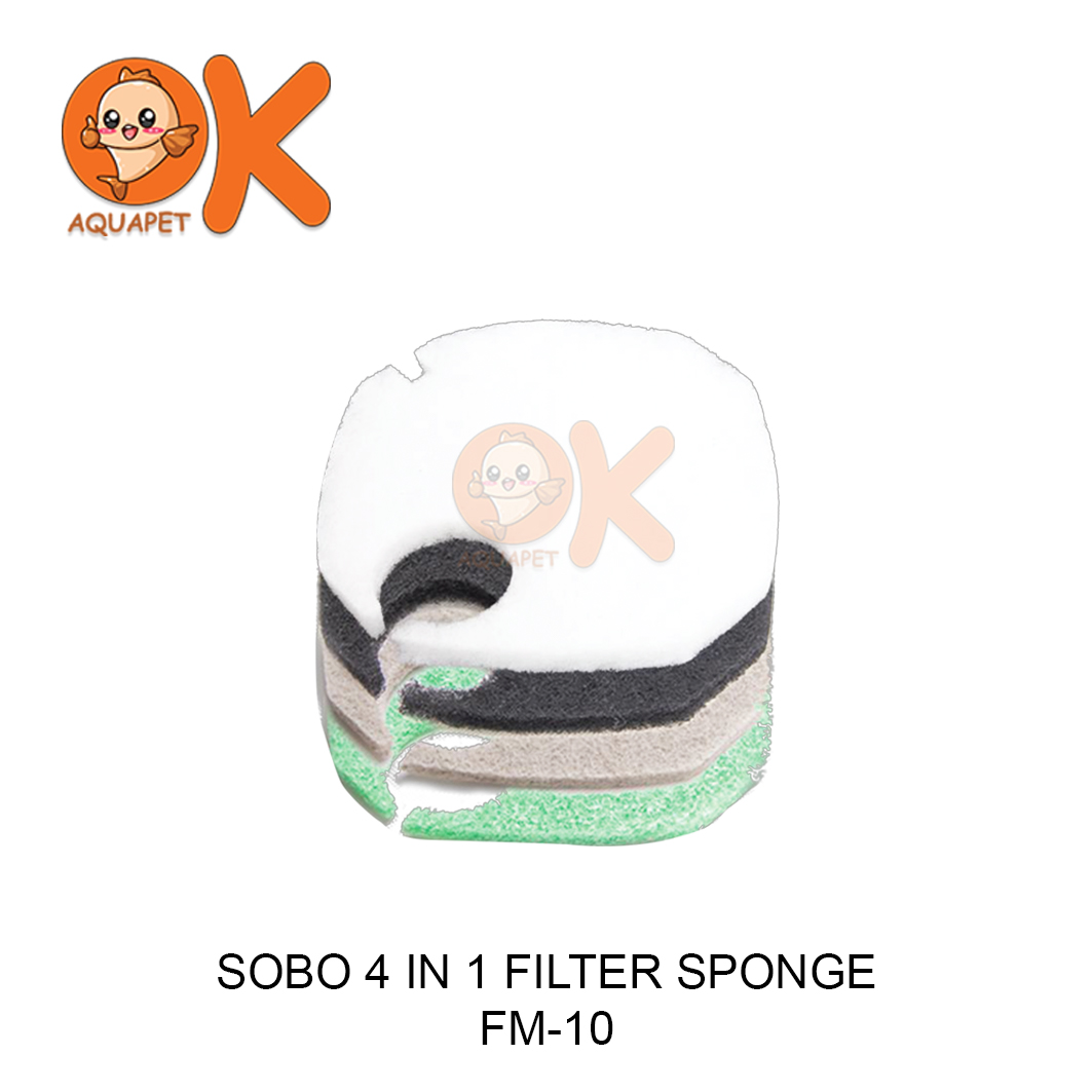 SOBO 4 IN 1 FILTER SPONGE FM-10